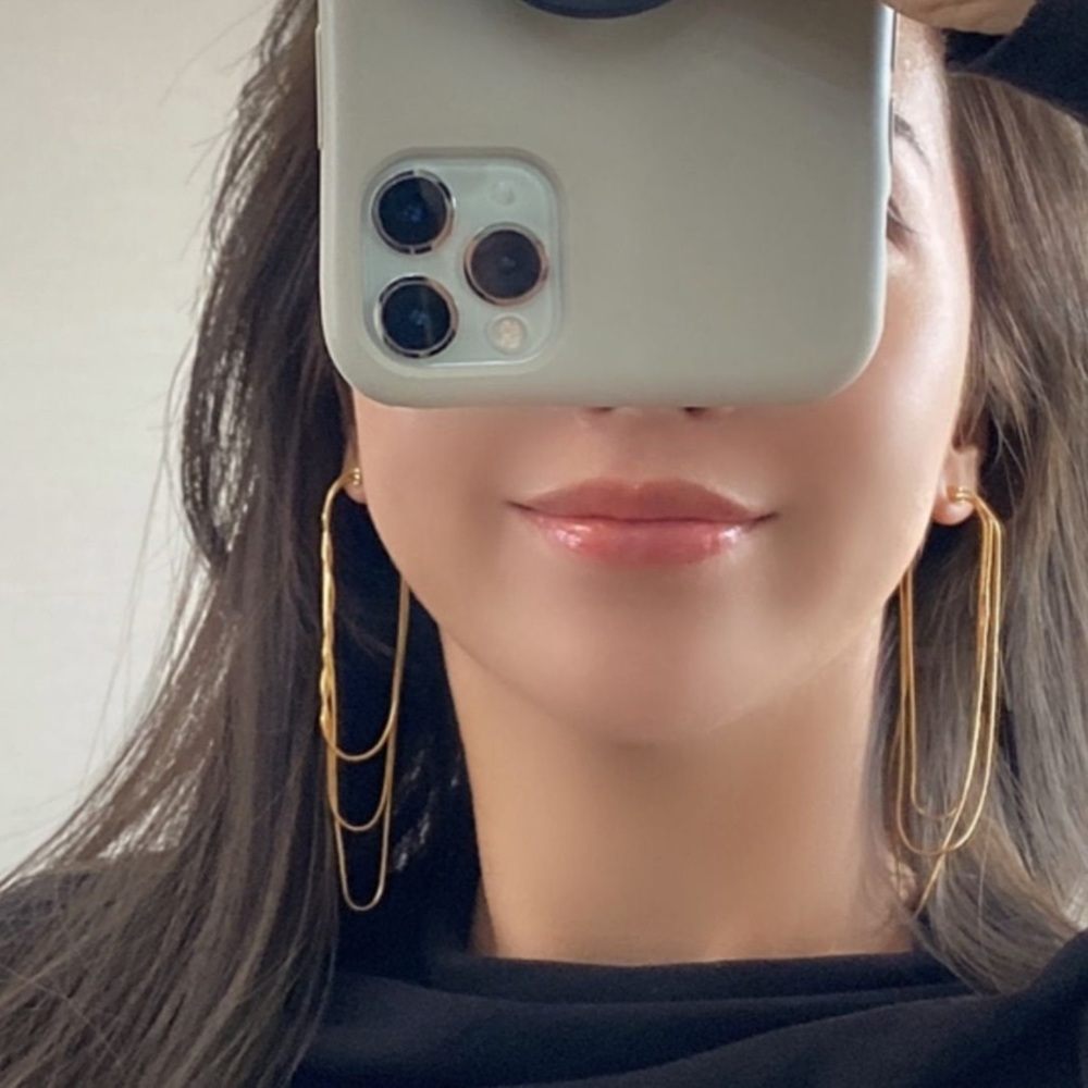 Dangle Cain Earrings - Picture 3 of 5